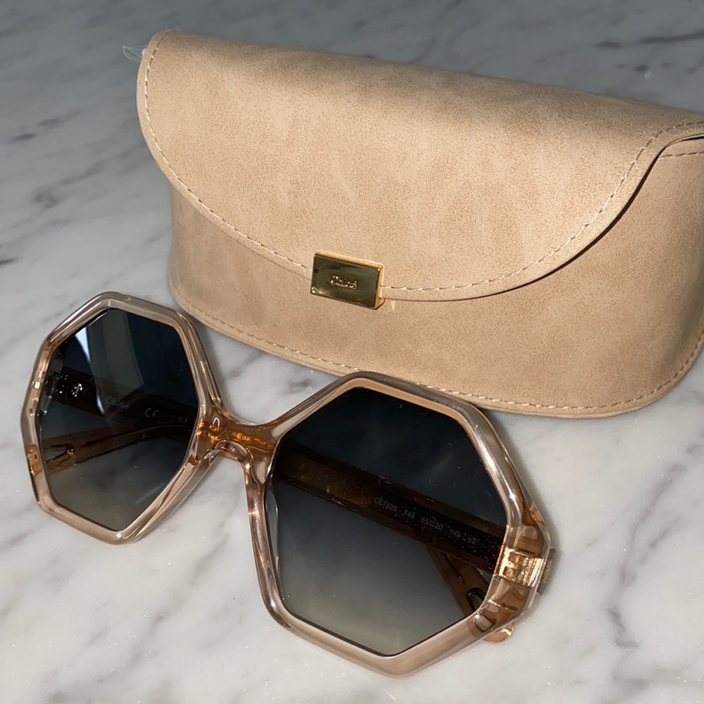 Chloe Willow Octagonal Sunglasses - image 6